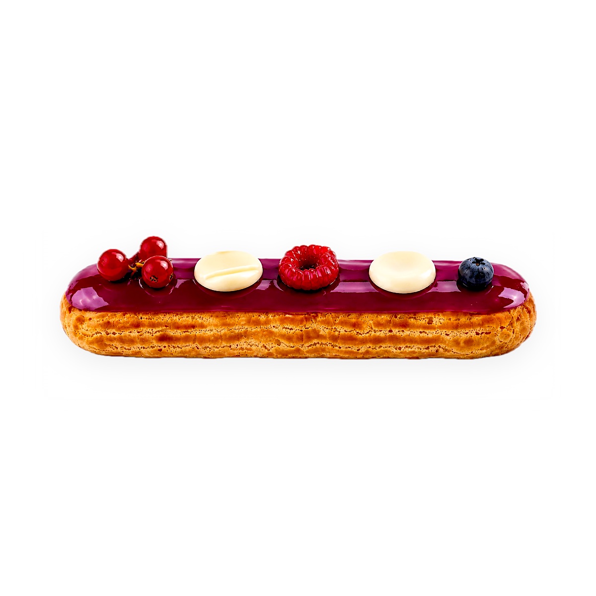 Éclair fruits rouges