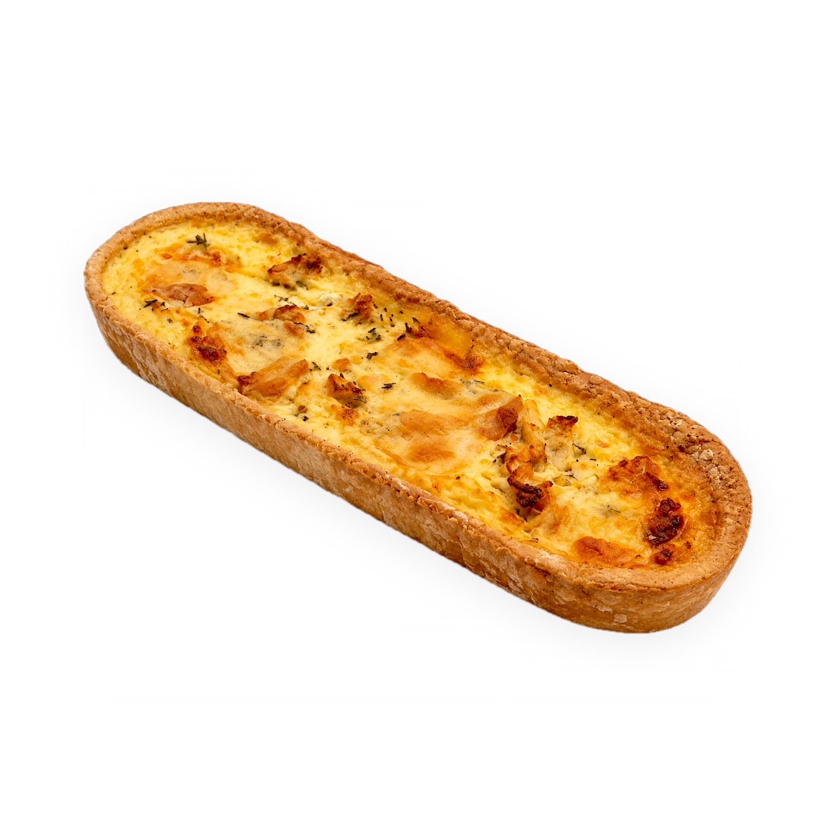 Quiche poulet parmesan