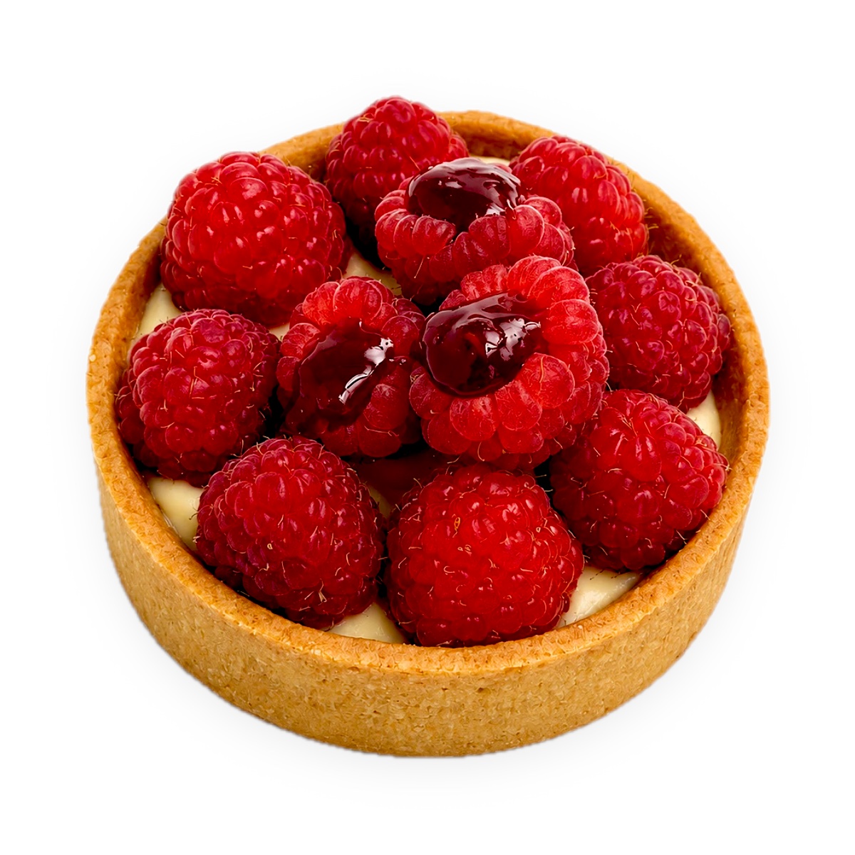 Tartelette aux framboises